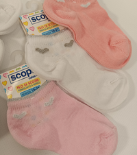 CALZINO CORTO NEONATA SNEAKERS GIRL Tellini S.r.l. Ingrosso Abbigliamento